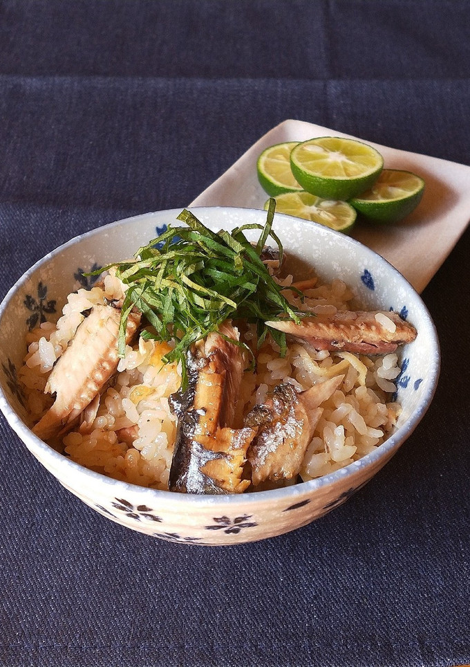 秋の味覚☆さんまご飯-レシピのメイン写真