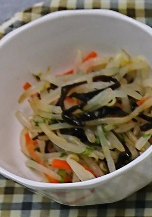 もやしと大葉の和え物-レシピのメイン写真