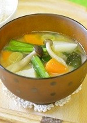 まごわやさしい汁-レシピのメイン写真