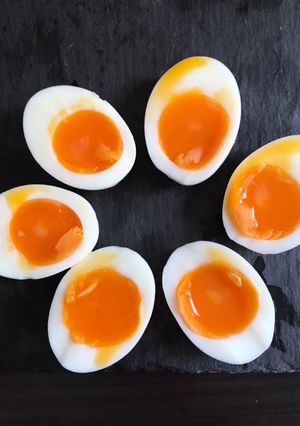 筋トレ後に食べたいタジン鍋で作るゆで玉子-レシピのメイン写真
