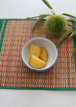 カラフル♪さつまいものみかん煮-レシピのメイン写真