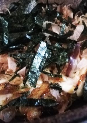 貴女風味で♥ゆりさんの昼ご飯お好み焼風-レシピのメイン写真