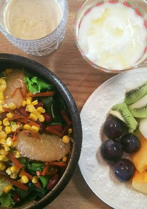 朝ごはん！9種の野菜サラダ-レシピのメイン写真