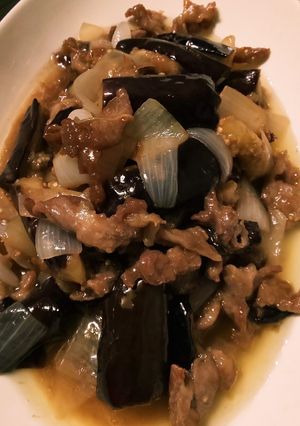 なすと豚肉の甘酢あんかけ-レシピのメイン写真