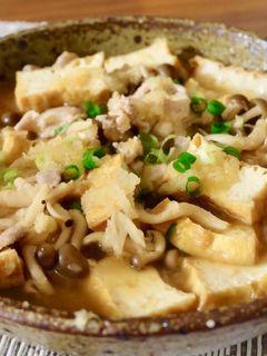 【常備菜】豚肉と厚揚げのみぞれ煮-レシピのメイン写真