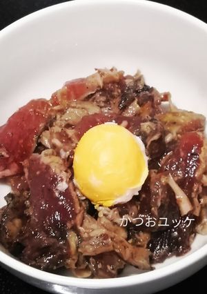 カツオのユッケ風-レシピのメイン写真