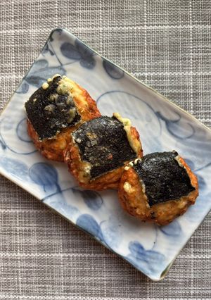イカ団子のふわっと磯辺揚げ-レシピのメイン写真