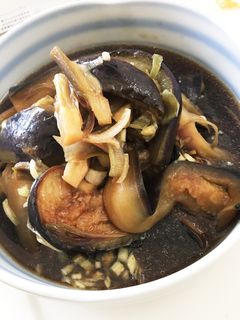 茄子とミョウガの煮物-レシピのメイン写真