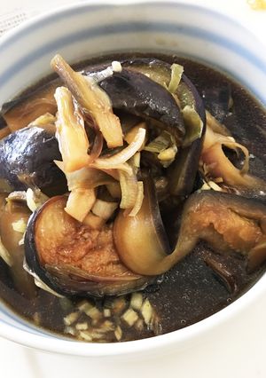 茄子とミョウガの煮物-レシピのメイン写真