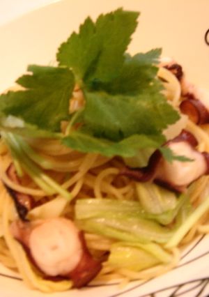 タコとキャベツの和風パスタ-レシピのメイン写真