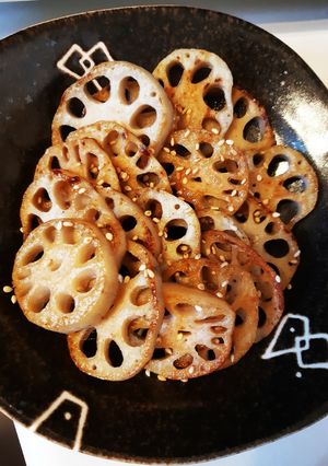 レンコンのバターソテー-レシピのメイン写真