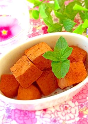 キャラメルの生チョコ♬-レシピのメイン写真