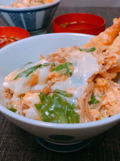 えび天とじ丼-レシピのメイン写真