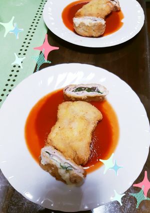 薄切り肉でチーズカツレツ♪-レシピのメイン写真
