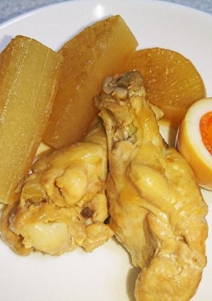 鶏手羽と大根の旨煮-レシピのメイン写真