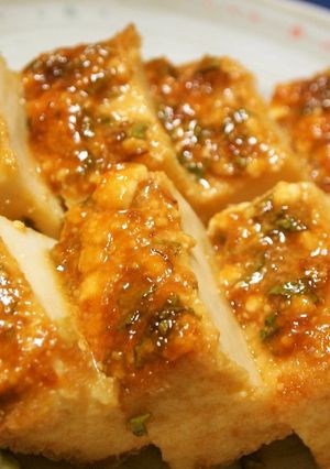 カッテージチーズ入り　厚揚げの味噌焼き-レシピのメイン写真