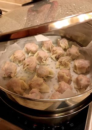 逆さま れんこんシュウマイ-レシピのメイン写真