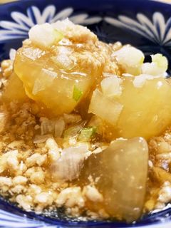 ほっこり大根の鶏そぼろあんかけ-レシピのメイン写真