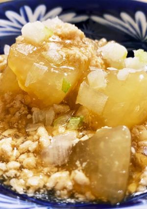 ほっこり大根の鶏そぼろあんかけ-レシピのメイン写真