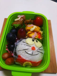 簡単、おにぎりドラえもんキャラ弁-レシピのメイン写真