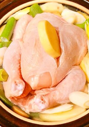韓国の水炊き鍋・タッカンマリ-レシピのメイン写真