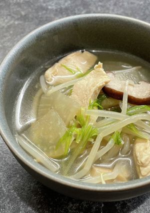 野菜たっぷり食べる鶏塩スープ-レシピのメイン写真