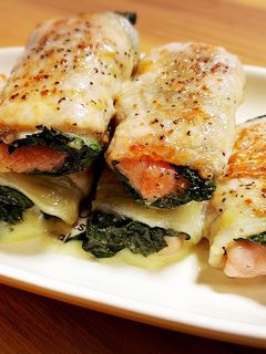 豚ロース肉の生ハムチーズ巻き-レシピのメイン写真
