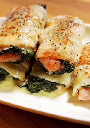 豚ロース肉の生ハムチーズ巻き-レシピのメイン写真