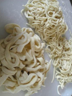 うどんの麺を作ってみました(*´∇`*)-レシピのメイン写真
