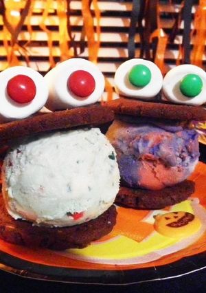 ハロウィンパーティーのアイスモンスター-レシピのメイン写真