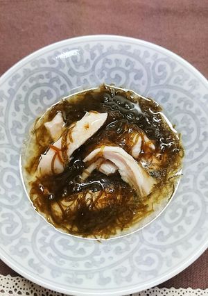 むね肉にもずくq(^-^q)-レシピのメイン写真