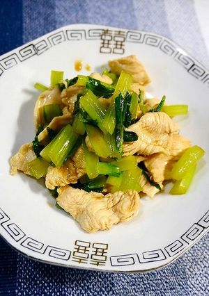 簡単！鶏しゃぶ☆オイスタ和え-レシピのメイン写真