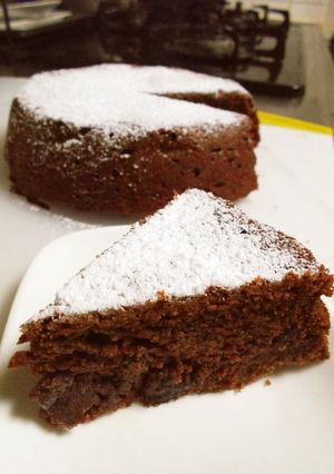 コーヒー風味のガートーショコラ風ケーキ♡-レシピのメイン写真