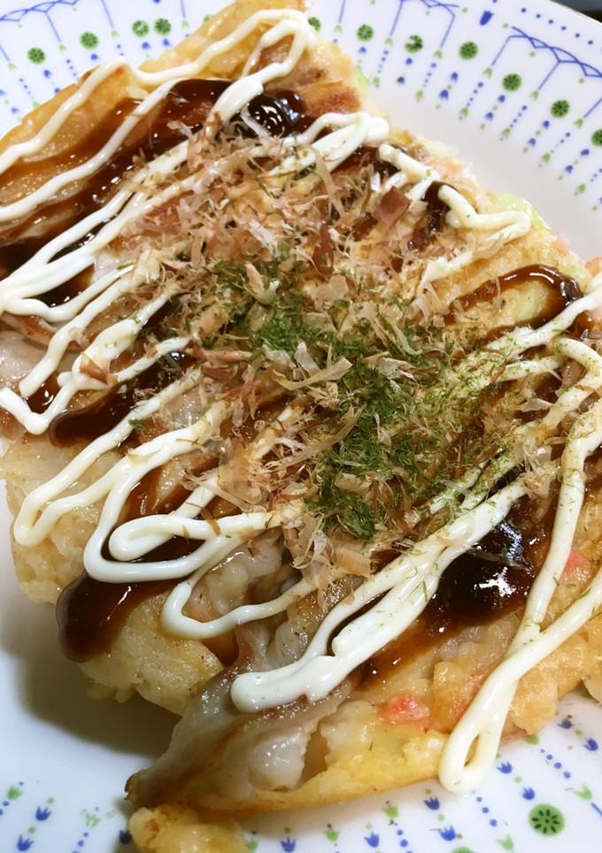 超簡単　お好み焼き-レシピのメイン写真