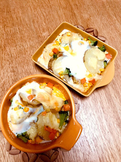 朝食カフェレシピ♪なんちゃってグラタン-レシピのメイン写真