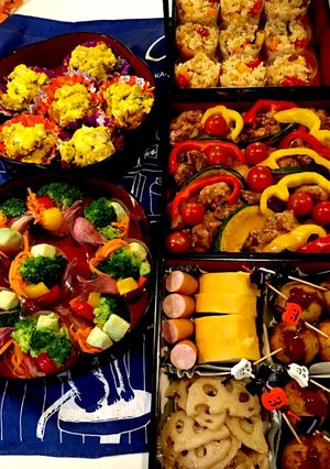運動会 弁当 ハロウィン-レシピのメイン写真