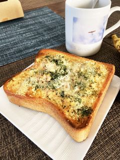 マヨたまトースト-レシピのメイン写真
