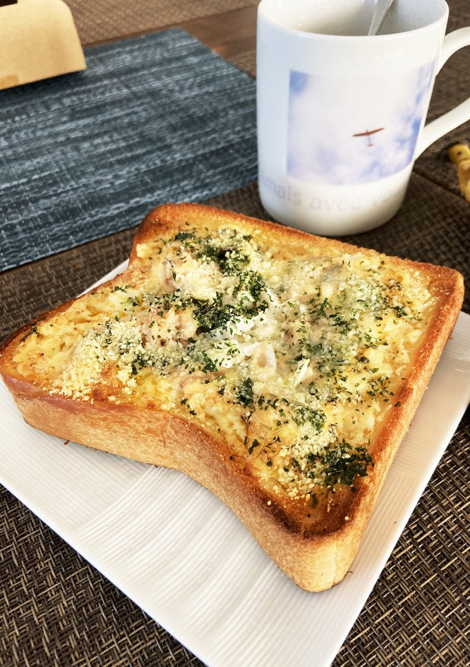 マヨたまトースト-レシピのメイン写真
