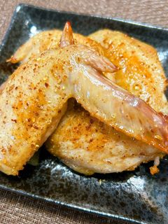 オーブンで超簡単な♪手羽先の山椒塩焼き-レシピのメイン写真