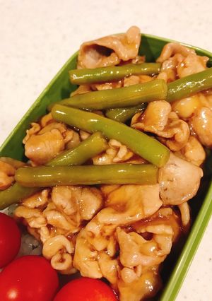 お弁当に◎豚こま肉の甘酢炒め-レシピのメイン写真