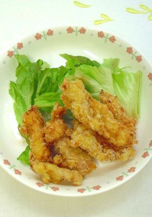 【パパママ向け】鶏ささみフィンガーフライ-レシピのメイン写真