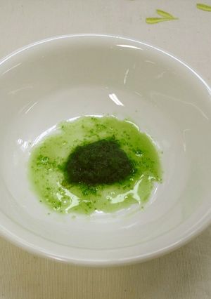 【離乳食初期】レタスのペースト-レシピのメイン写真