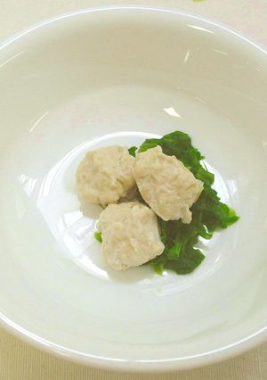 【離乳食後期】 鶏肉団子-レシピのメイン写真