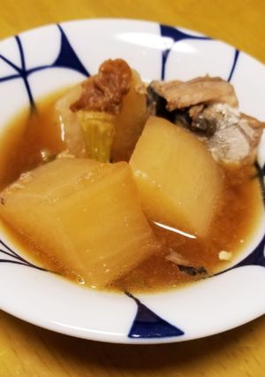 ストウブで鯖缶と大根の梅煮※圧力鍋でも♪-レシピのメイン写真