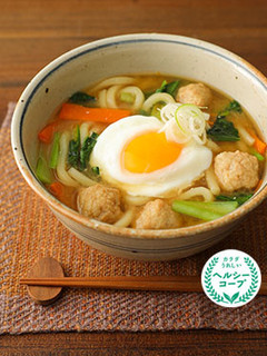 肉だんごの味噌煮込みうどん-レシピのメイン写真