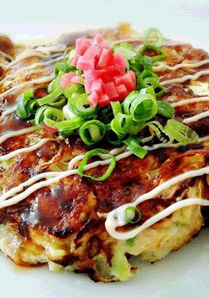 大豆ペーストと長芋のふわとろお好み焼き-レシピのメイン写真