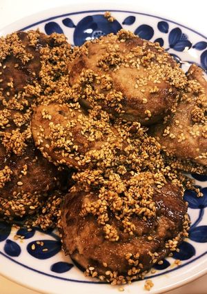 レンコンとひき肉の胡麻照り-レシピのメイン写真