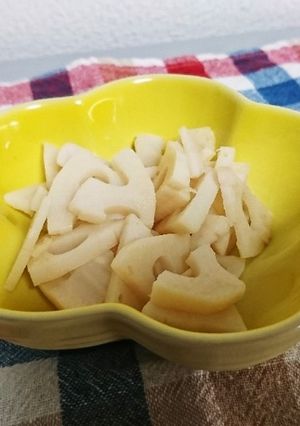 幼児食～れんこんバターしょうゆ～-レシピのメイン写真