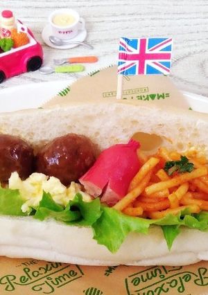 お子様ランチサンド-レシピのメイン写真