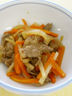 牛肉と根菜のしょう油麹炒め-レシピのメイン写真